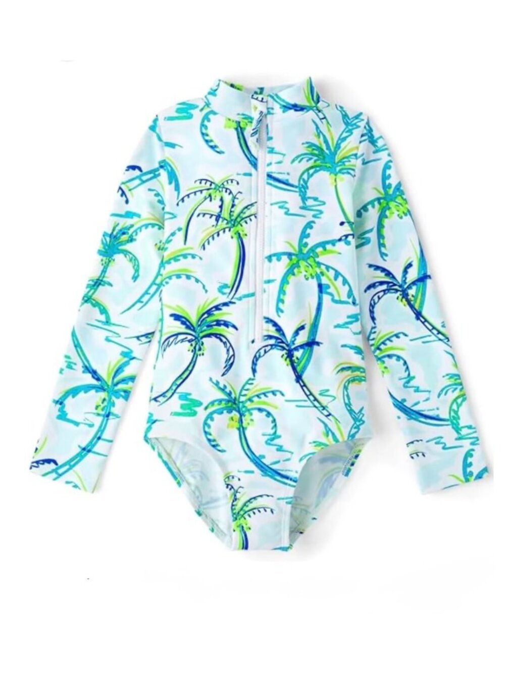 Gymboree Girls Long Sleeve One Piece Swimsuit Size 12